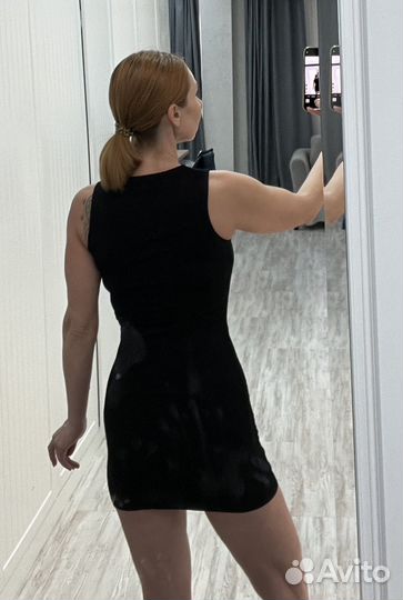 Платье лапша мини