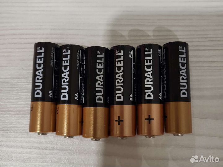 Батарейки duracell aa