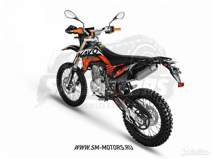 Мотоцикл кроссовый kayo T4 300 enduro PR 21/18