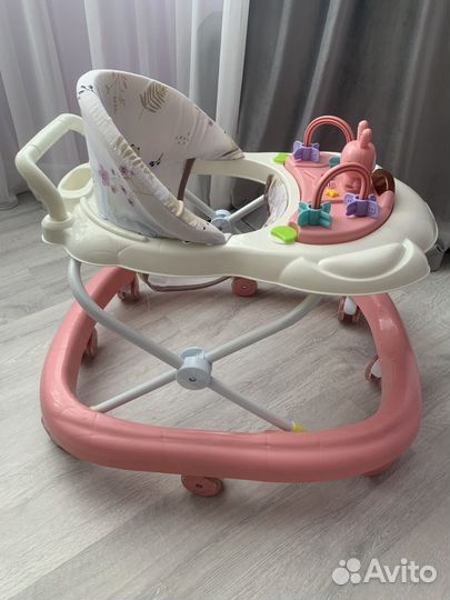 Ходунки Everflo Zaya розовые