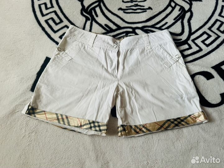 Шорты женские белые