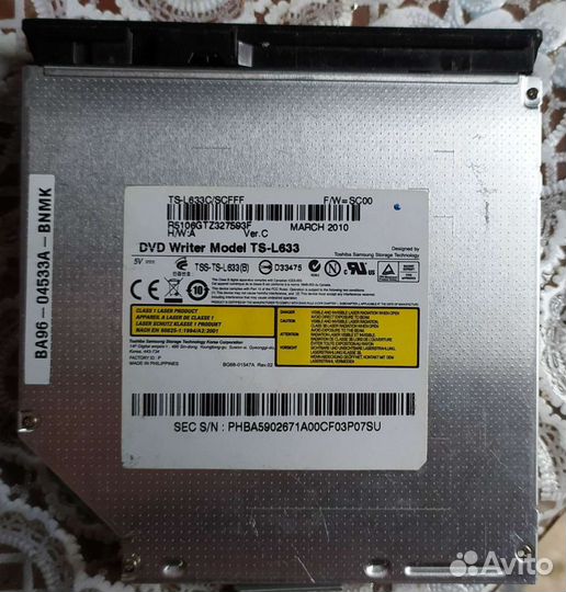 DVD/RW, оптические приводы, для пк и ноутбуков