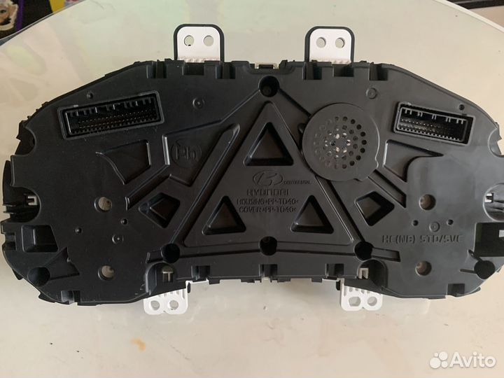 Панель приборов hyundai solaris 2