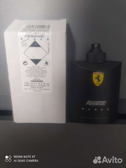 Ferrari Scuderia Black оригинал