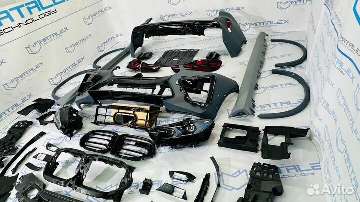 Обвес BMW X5 G05 в стиле X5M F95 lci бюджет
