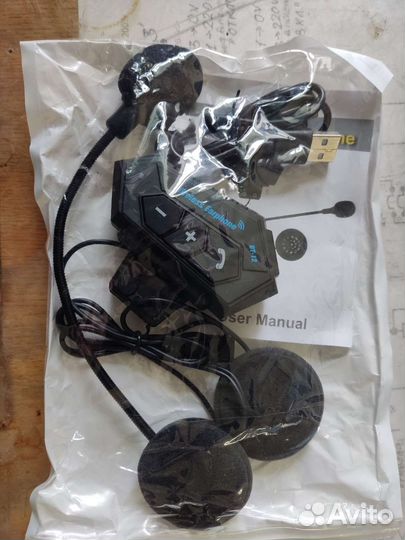 Bluetooth гарнитура для шлема