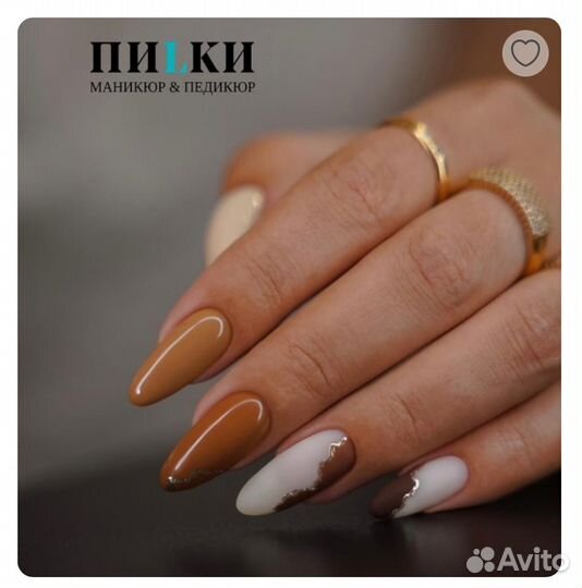 Маникюр с покрытием гель-лаком 250/500