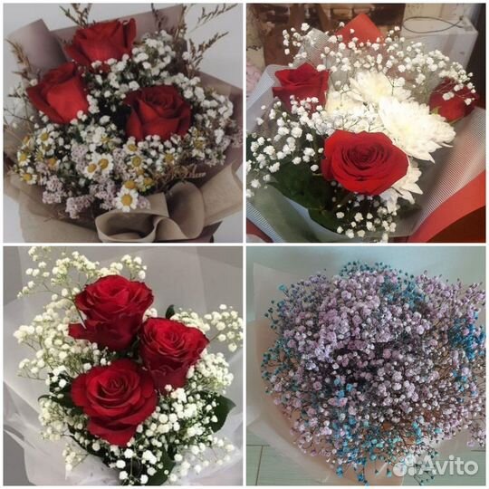Букеты к празднику