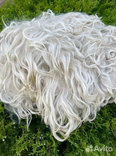Козий пух белый Волгоградский пух Придонских коз