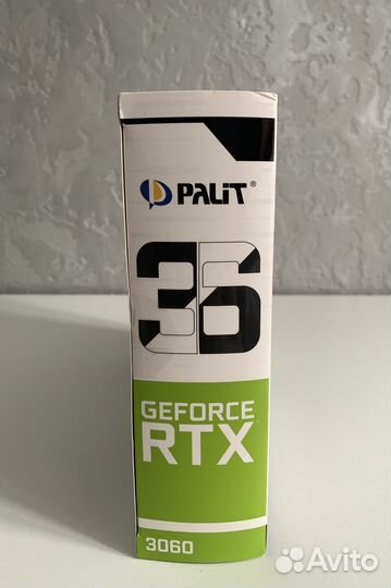 Видеокарта RTX 3060 Palit 12GB, Новая