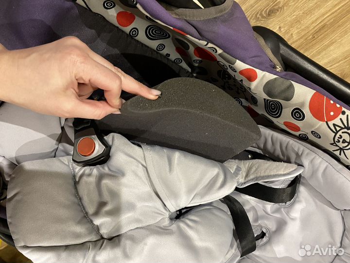 Автолюлька от 0 отдам за пачку памперсов