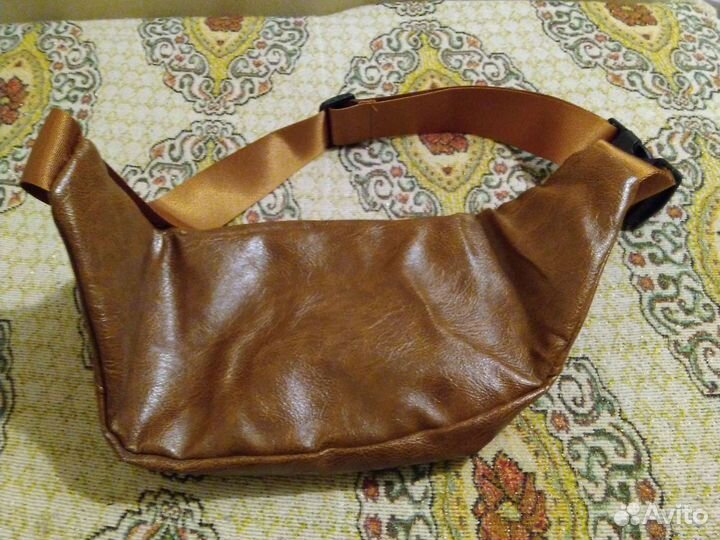 Сумка мужская на пояс, новая