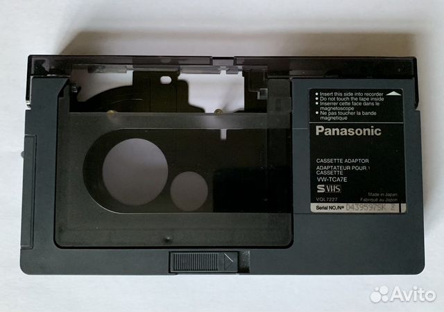 Адаптер для кассет vhs c купить в Москве | Электроника | Авито