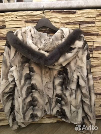 Шуба норковая Пэчворк