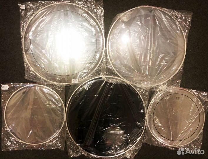 Пластики на барабаны Remo Encore и Hun NEW