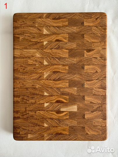 Торцевые разделочные доски из дуба