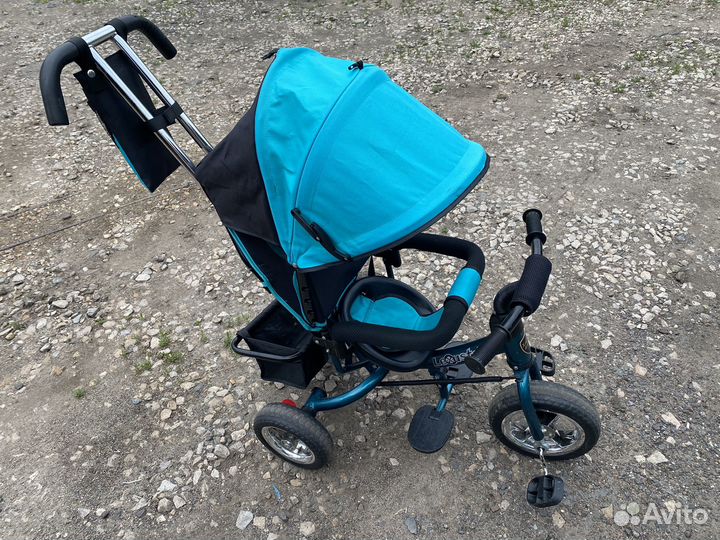 Детский Велосипед коляска с ручкой
