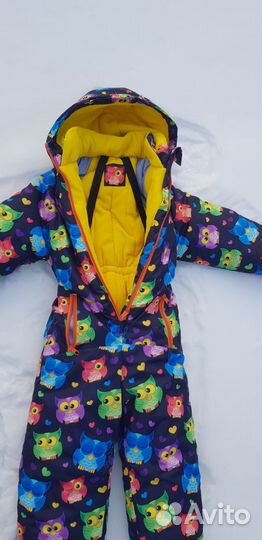 Новый Детский зимний комбинезон