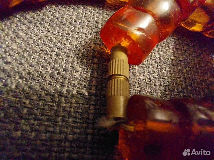 Янтарные бусы СССР винтаж