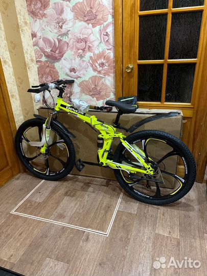 Велосипед на литье новый