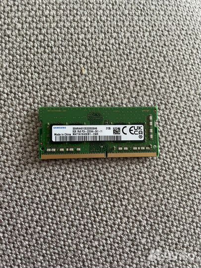 Оперативная память ddr4 8gb samsung для ноутбука