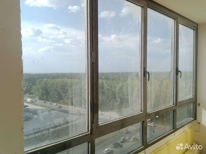 Окна лоджия 2 рамы