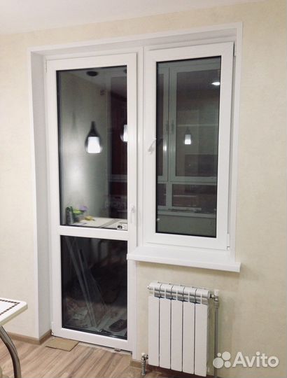Окна пластиковые. Окна пвх. Лоджия. Балкон