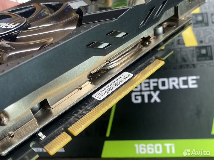 Видеокарта gtx 1660 ti
