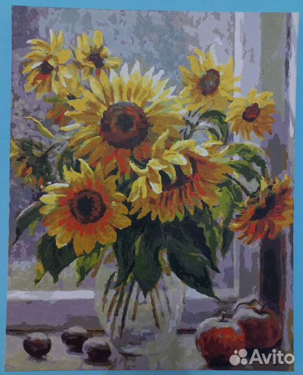 Картины по номерам раскрашенные