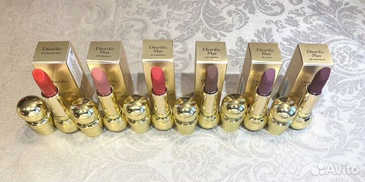 Dior помада Ultra Rouge,Rouge,Diorific,Guerain