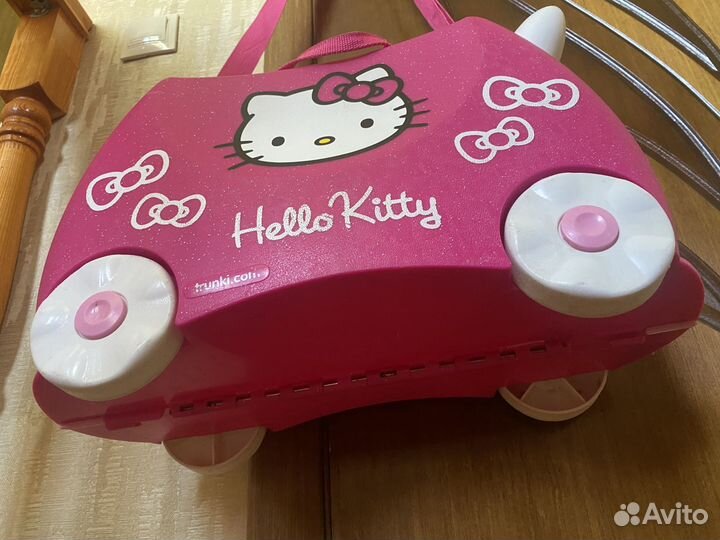 Детский чемодан (каталка) Trunki Hello Kitty