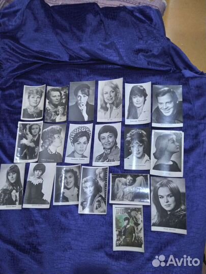 Открытки с артистами советского кино