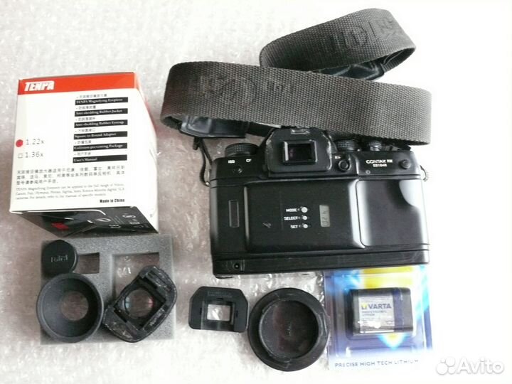 Contax RX + увеличивающий наглазника Tenpa 1.22x