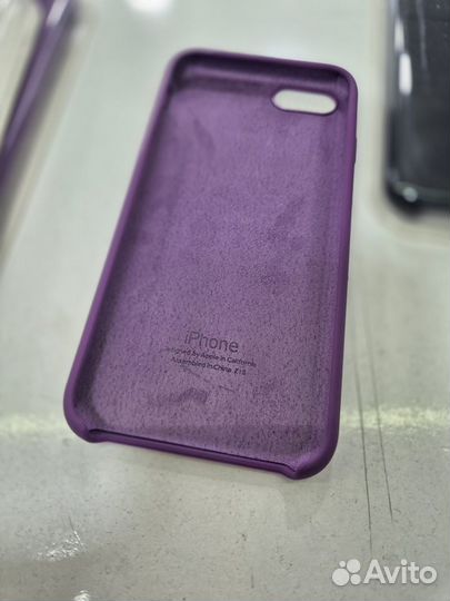 Silicone case iPhone 7/8 новые