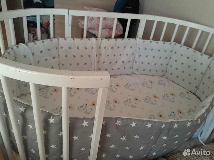 Бортики в детскую кроватку