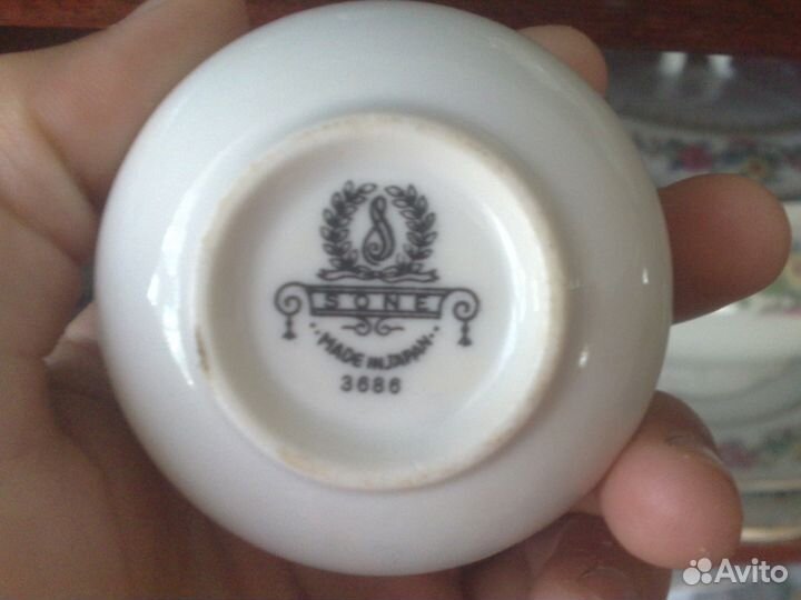 Японский антикварный столовый сервиз Sone 3686