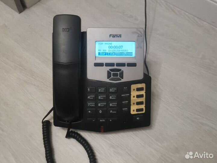 Телефон Fanvil C58P 2 линии и vpn