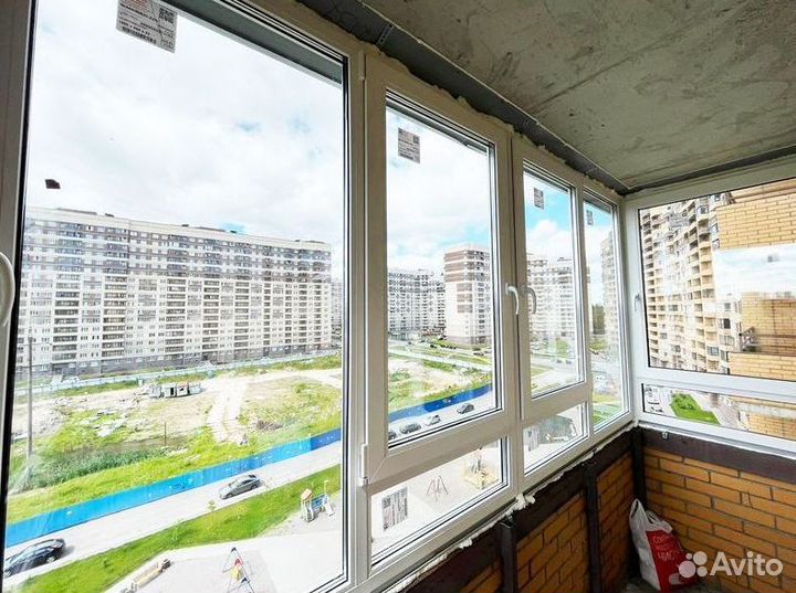 Остекление балконов и лоджий с отделкой