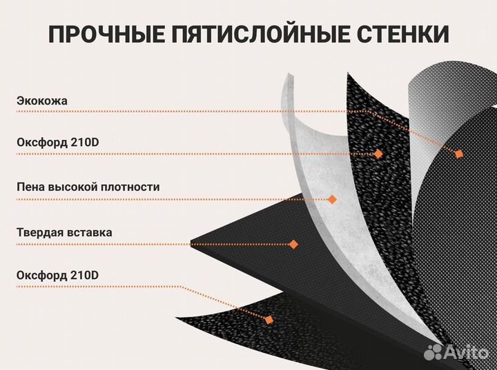 Автомобильный органайзер 45х30х30 см