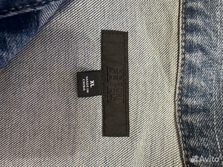 Джинсовая куртка женская uniqlo, xl