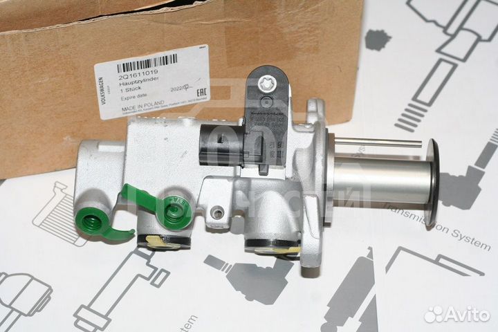 Цилиндр тормозной сеат ибица 5