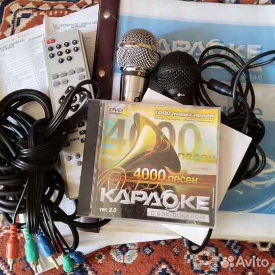 Dvd плеер с караоке lg