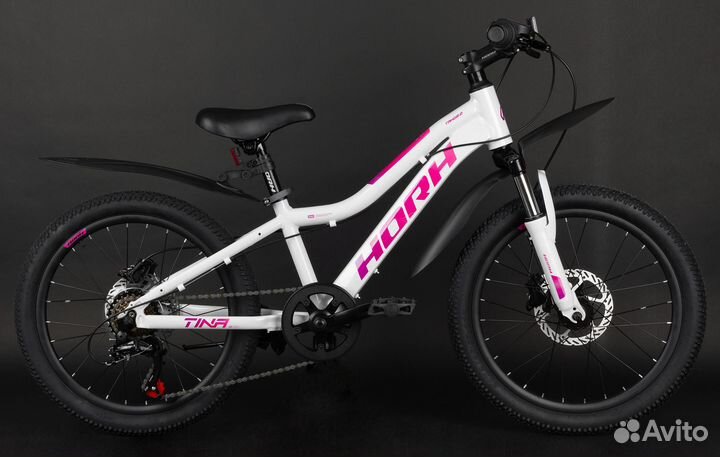 Велосипед horh tina tahd 2.0 20 (2023) White-Purpl