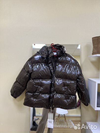 Куртка лаковая шоколадная