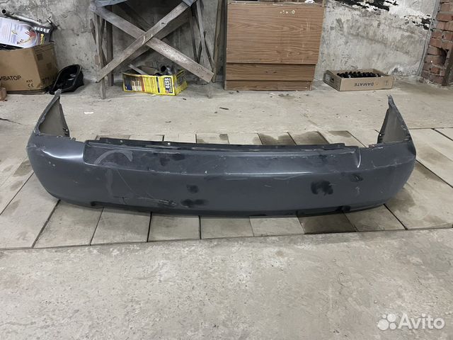 Бампер задний акцент