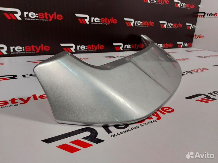 Спойлер Наверх Mitsubishi Outlander 12-21 Серебро