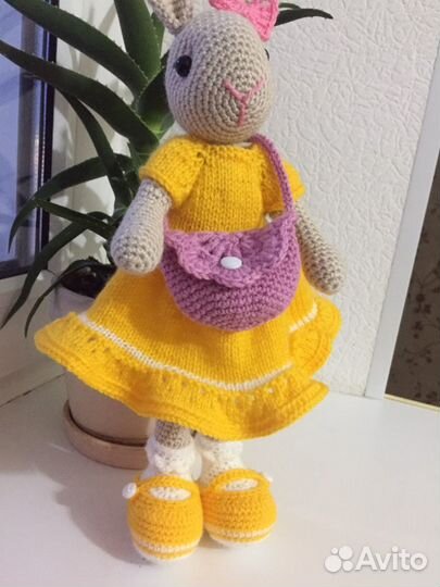 Вязанные игрушки ручной работы