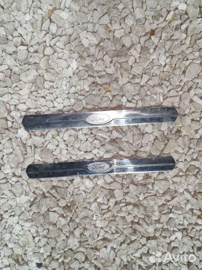 Накладки порогов Ford Mondeo 4 Форд Мондео