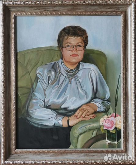 Портрет маслом на холсте по фотографии