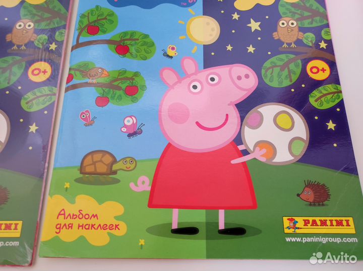 Журнал и наклейки Панини Пеппа Panini peppa pig